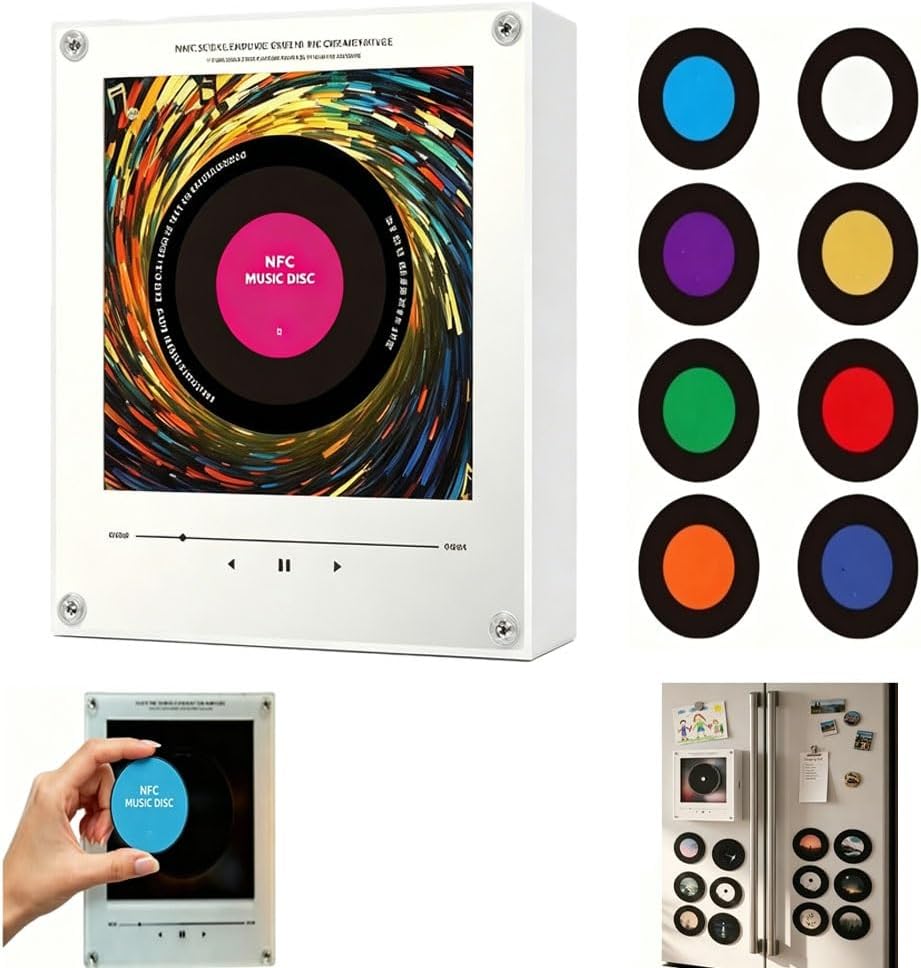 VinylVows™ Custom Song Plaque | Built-in Speaker & Personalized Photo
