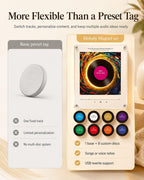 VinylVows™ Custom Song Plaque | Built-in Speaker & Personalized Photo