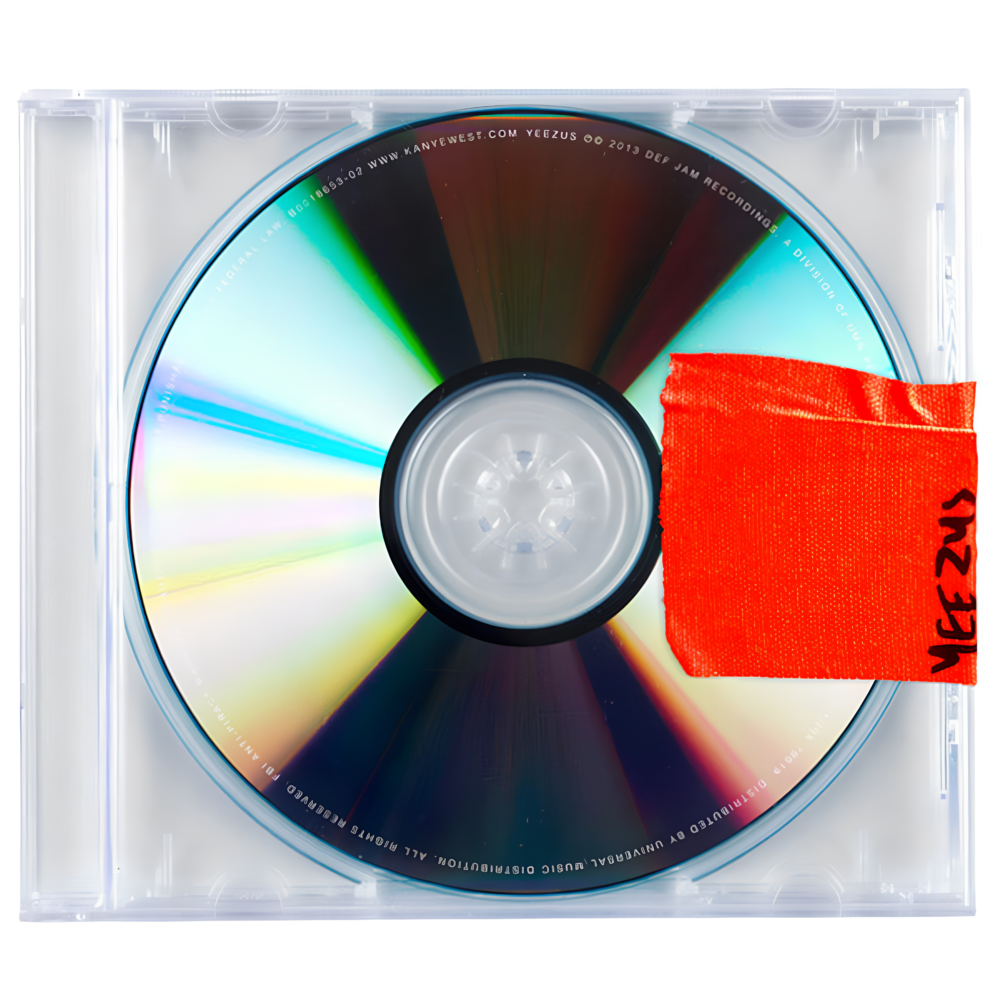 NFC CD FRIDGE MAGNET KANYE WEST EDITION