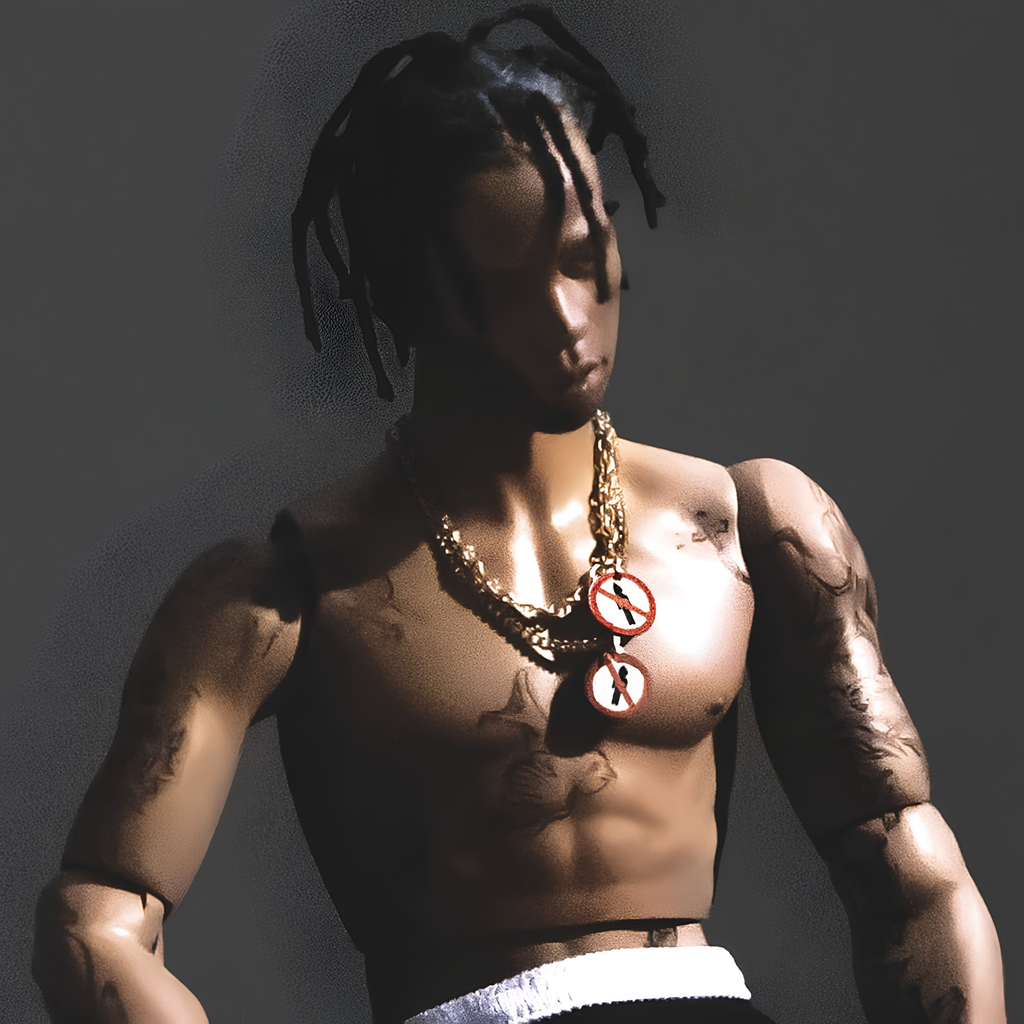NFC CD FRIDGE MAGNET TRAVIS SCOTT EDITION